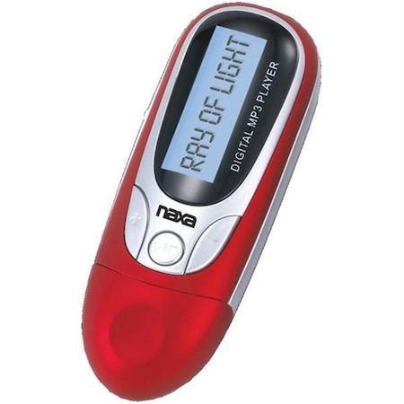 Naxa Electronics 4gb Mp3 Player With Fm Radio -red NM105RD